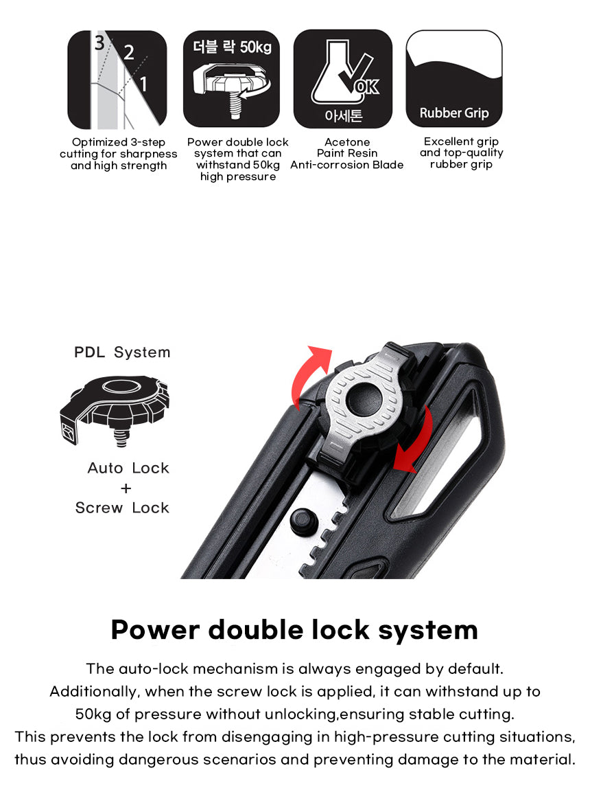 Chrome Cutter DOUBLE LOCK